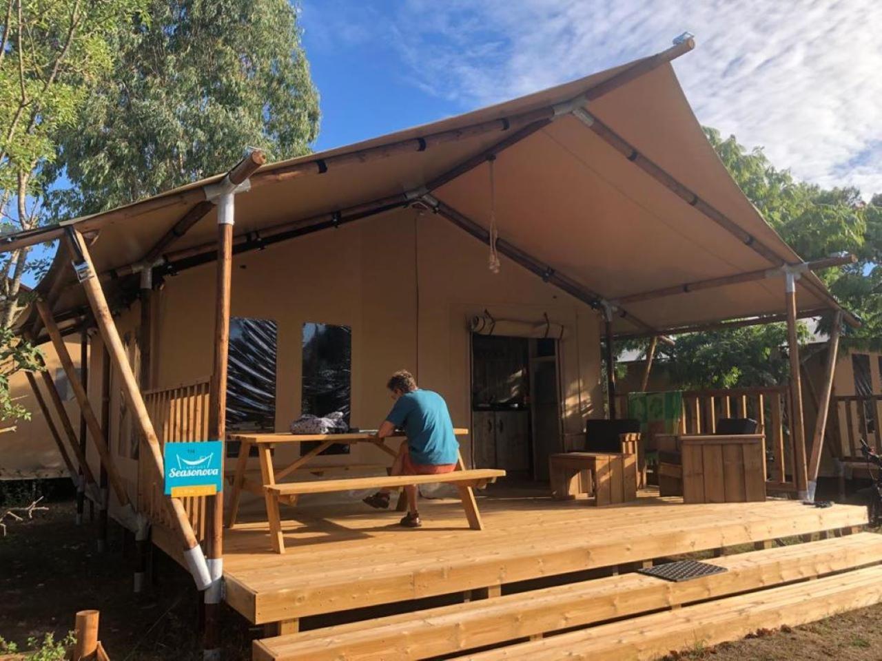 Camping Les Vosges Du Nord Oberbronn Exterior foto